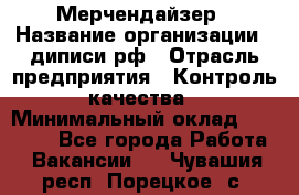 Мерчендайзер › Название организации ­ диписи.рф › Отрасль предприятия ­ Контроль качества › Минимальный оклад ­ 20 000 - Все города Работа » Вакансии   . Чувашия респ.,Порецкое. с.